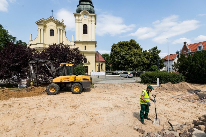 Stary Fordon w Bydgoszczy to teraz wielki plac budowy....