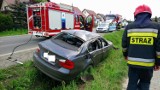 Wypadek w Niepołomicach. Dwie osoby poszkodowane