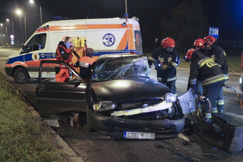 Na Pienistej w Łodzi doszło do groźnego wypadku