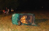 Wypadek w Przyjmie. Zginął kierowca Fiata 126p [ZDJĘCIA]