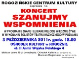 Szanujmy wspomnienia - koncert w Rogoźnie