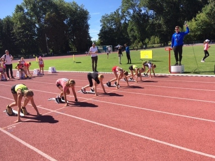 UKS Clan w Ostrołęce w III Mazowieckim Mityngu Lekkoatletycznym w Ciechanowie, 3.09.2022 