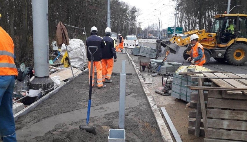 Postęp prac na ul. Arkońskiej. Sprawdzamy, co dzieje się na budowie