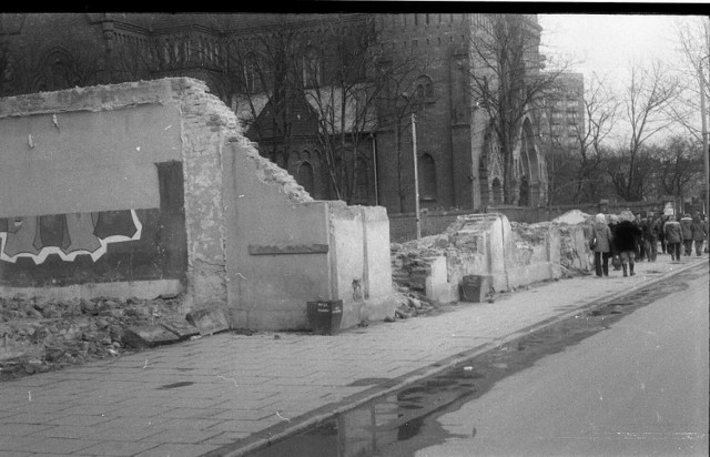 Wyburzenia przy ul. Krakowskiej