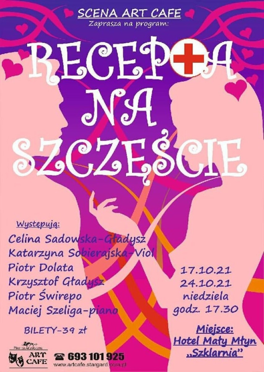 Artyści Sceny Art Cafe znaleźli "Receptę na szczęście" i nowe miejsce do występów. Pełna publiczności "szklarnia" w Małym Młynie. ZDJĘCIA