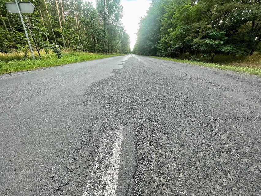 Kilkukilometrowy odcinek drogi od Buszowa do Dankowa to...