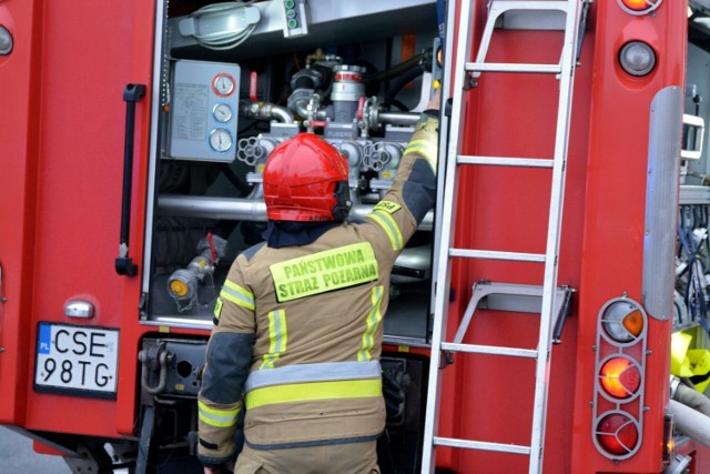 W powiecie sępoleńskim straż pożarna w 2023 roku wyjeżdżała do akcji 729 razy.