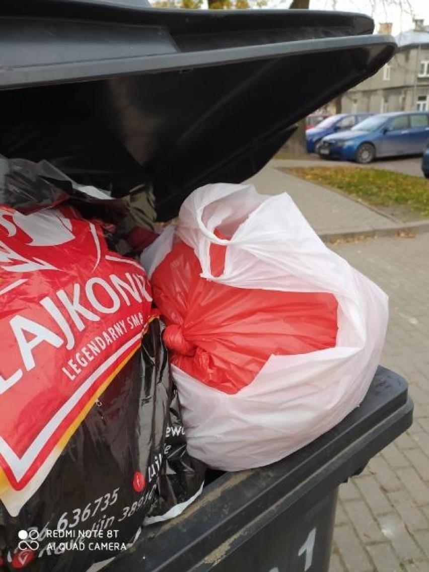 Chełm. Wyrzucanie odpadów do śmietników przez osoby chore na  COVID-19  powoduje zagrożenie epidemiologiczne