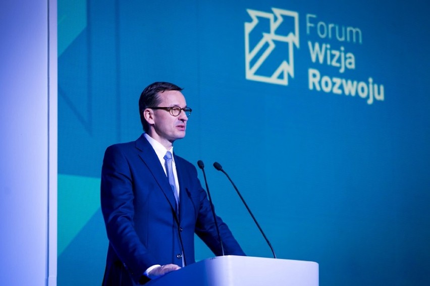 Premier Mateusz Morawiecki o stanie gospodarki w Gdyni. Trwa Forum Wizja Rozwoju ZDJĘCIA