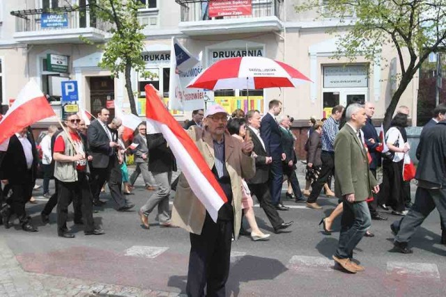 Marsz w obronie demokracji i uczciwych wyborów Katowice 2015