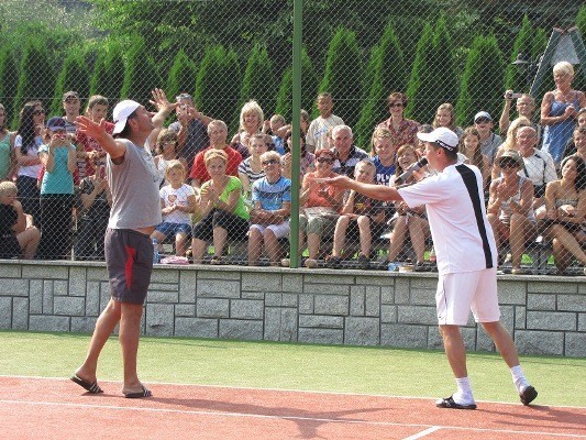 Turniej tenisowy z gwiazdami w Muszynie
