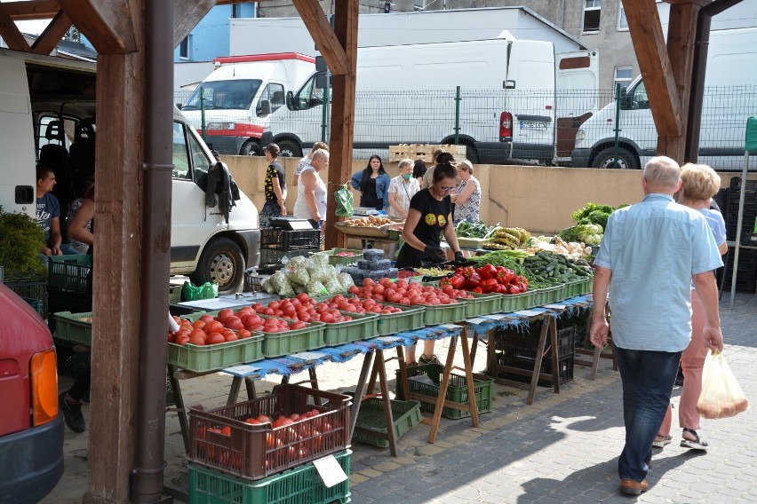 Handel na Targowisku Miejskim "Mój Rynek" w Więcborku