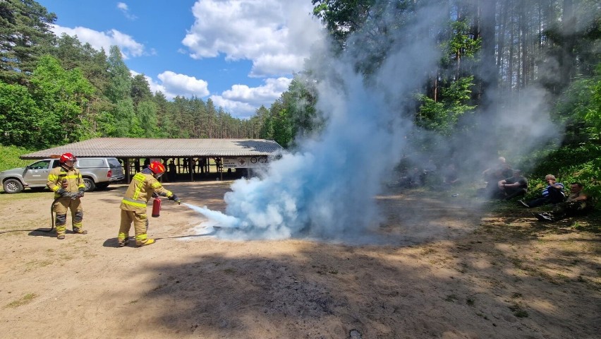 Szkolenie przeciwpożarowe dla pracowników Lasów Państwowych...