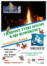 I Jesienny Tyski Nocny Rajd Rowerowy już 16.10.2010 r.