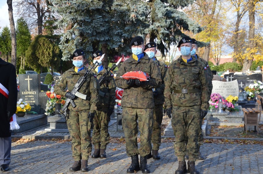 Na cmentarzu komunalnym w Żaganiu spoczął major w stanie...