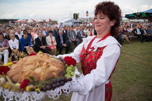 Dożynki w Goszczanowie.