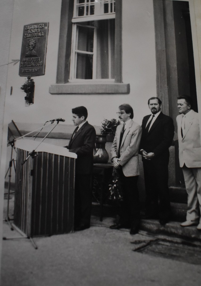 Zespół Szkół Usługowo-Gospodarczych w pierwszej połowie lat 90