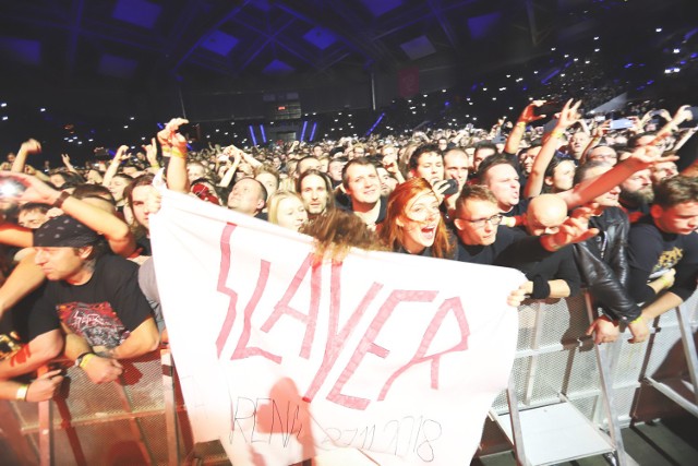 Kilka dni temu, Slayer zagrał w Atlas Arenie w Łodzi. Zobacz zdjęcia,.