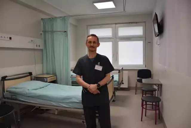 Jacek Karaś, kierownik Oddziału Chirurgii Ogólnej i Onkologicznej w szpitalu św. Łukasza  podkreśla, że dzięki remontowi zwiększył się komfort przebywania pacjentów, ale także jakość nadzoru nad chorymi