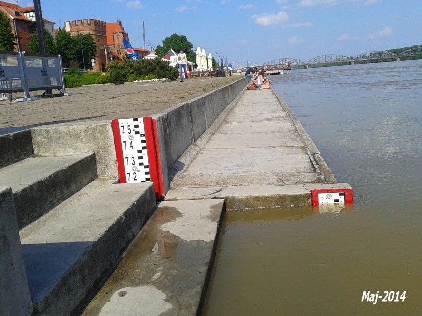 Toruń -2014  Alarm powodziowy odwołany!