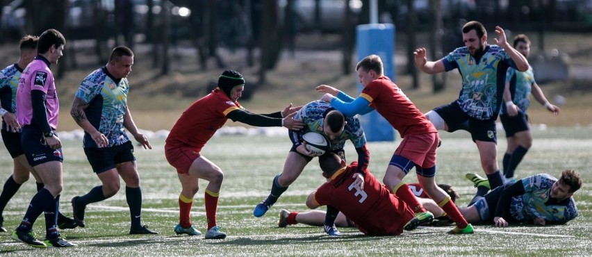 Arka Gdynia i Ogniwo Sopot z udaną inauguracją sezonu w ekstralidze rugby [ZDJĘCIA]