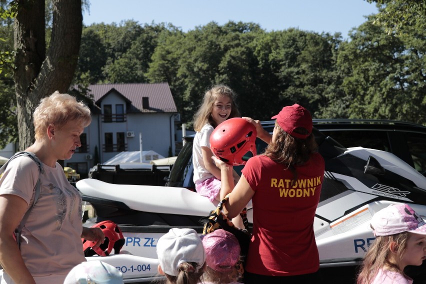 Po raz drugi tego lata "Aktywna Plaża" nad jeziorem Zaleskim w Złotowie z Sierżantem Pyrkiem