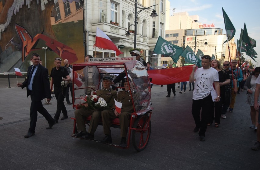 Awantura po marszu rotmistrza Pileckiego w Łodzi