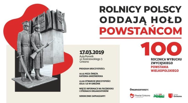 Rolnicy polscy oddadzą hołd Powstańcom - zapowiedź uroczystości