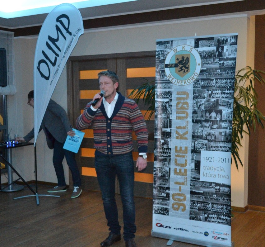 Prezentacja Gryfa Wejherowo odbyła się w Cafe Olimp w...