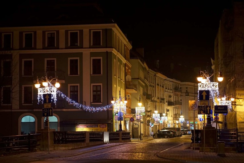 Ozdoby świąteczne w Kaliszu