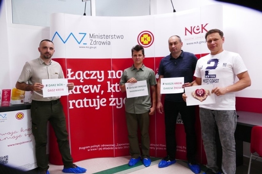 Myśliwi z Radomia uczestniczyli w ogólnopolskiej akcji oddawania krwi