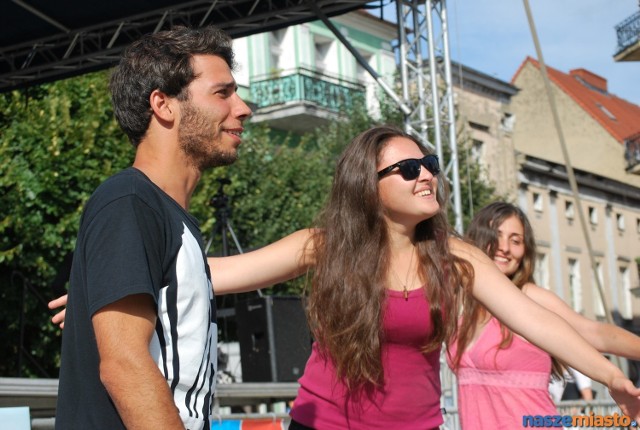 Podczas Międzynarodowych Dni Młodzieży wspólnie bawili się również wolontariusze, którzy do Leszna przyjechali z całego świata.