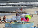 Plażowanie w polskim Dubaju nad Bałtykiem. ZDJĘCIA z Jarosławca