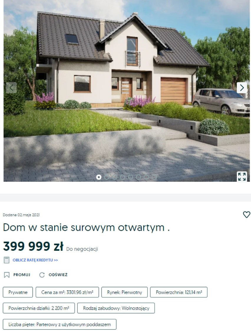 Małe domy na sprzedaż w Wadowicach i okolicy. Oferty na OLX z cenami i zdjęciami