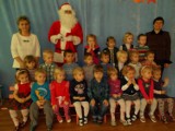 Mikołaj w Przedszkolu Miejskim nr 1 w Porębie