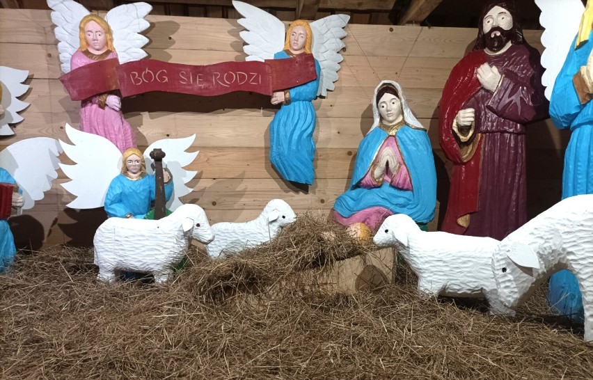 Szopka Bożonarodzeniowa w Żywcu przy Parafii Narodzenia NMP