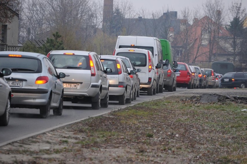 Śrem: zamknięta część ulicy Kilińskiego - OBJAZD