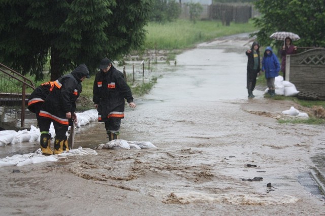 Powódź w powiecie zawierciańskim: Rudniki