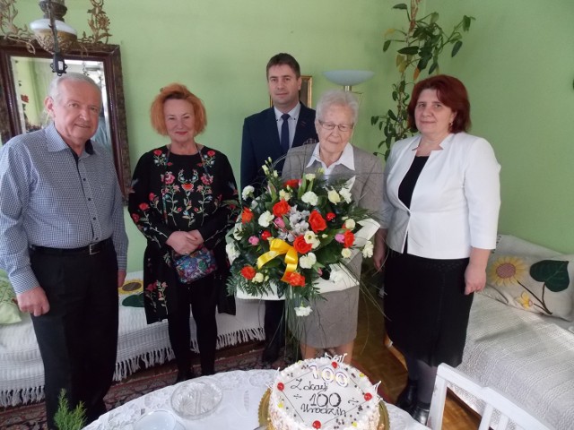 Setne urodziny obchodziła pani Maria Kornacka