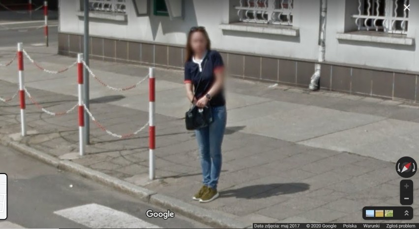 Zdjęcia z Google Street View wykonane w Rawiczu