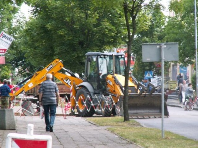 Miasto Słupca: Ruszył remont ul. Traugutta