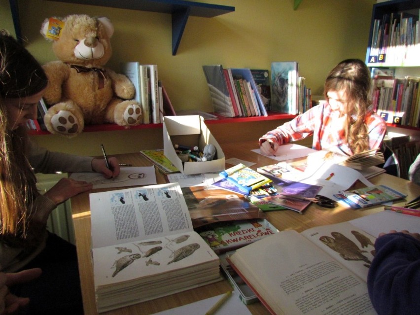 Zobacz jak dzieci ze Stegny spędziły ferie zimowe w bibliotece!