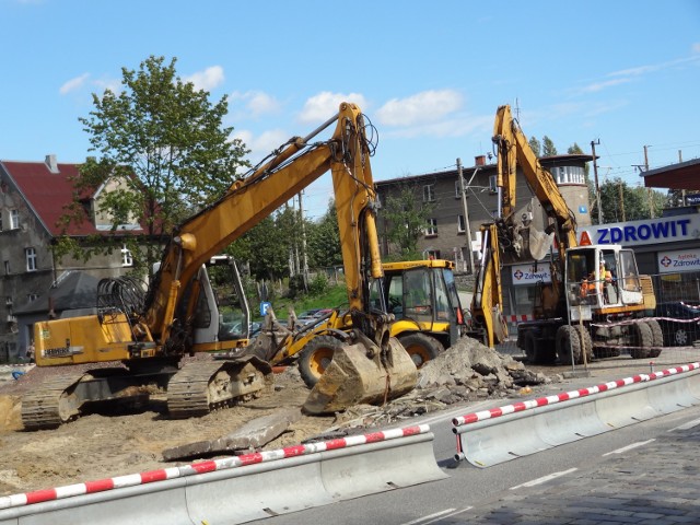 Budowa węzła przesiadkowego w Ligocie w Katowicach