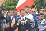 Krzysztof Bosak w Inowrocławiu na spotkaniu przedwyborczym