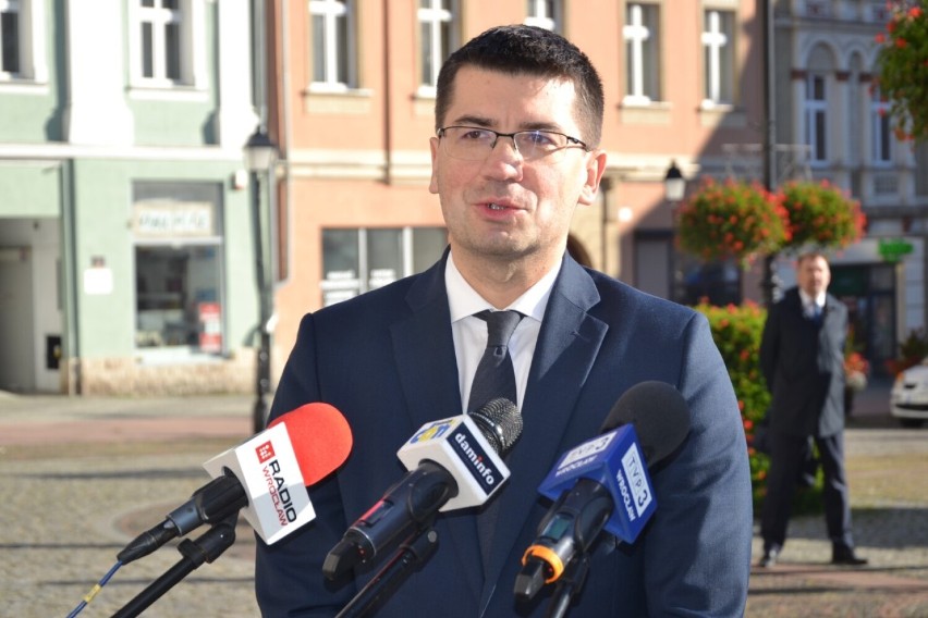 Prezes Prokuratorii Generalnej RP Mariusz Haładaj w Wałbrzychu