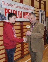 Tenis stołowy. Najlepsi w Pelplin Open 2013 otrzymali nagrody  