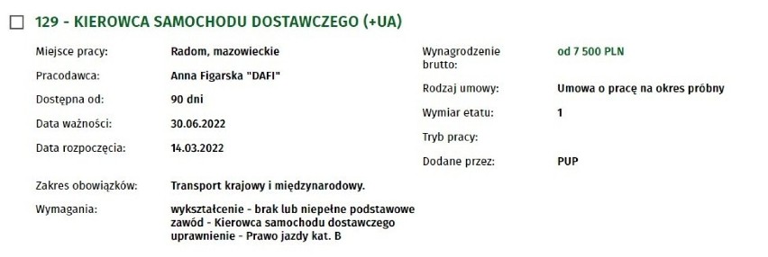 Są świetne oferty pracy w Radomiu. Można zarobić nawet 8 tysięcy złotych miesięcznie. Zobacz oferty pracy z najwyższymi zarobkami