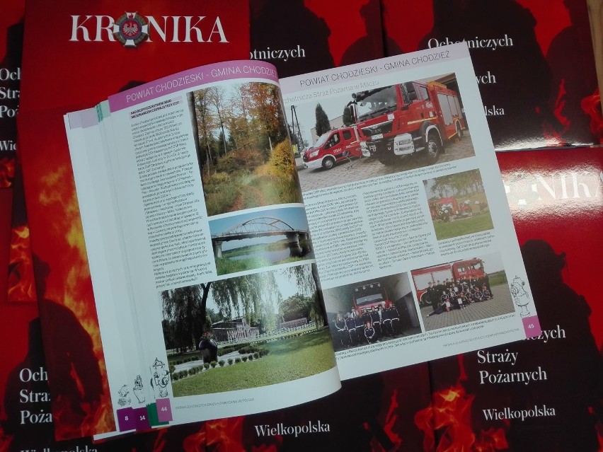 Kronika OSP w Wielkopolsce już w sprzedaży! Są w niej informacje o strażakach z powiatu chodzieskiego
