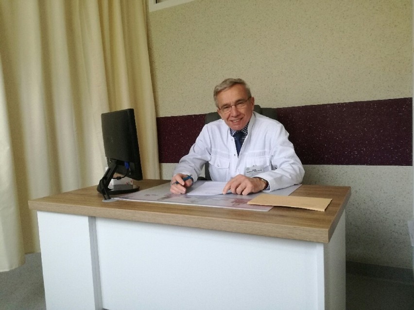 Dr Ryszard Bosacki, ginekolog i zarazem dyrektor do spraw Medycznych PCM