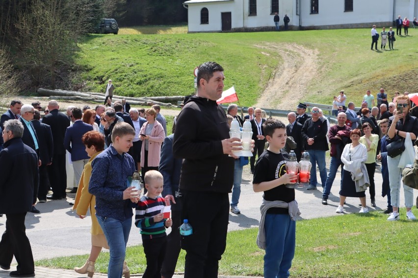 Uroczystości rocznicowe w Borownicy w gminie Bircza.